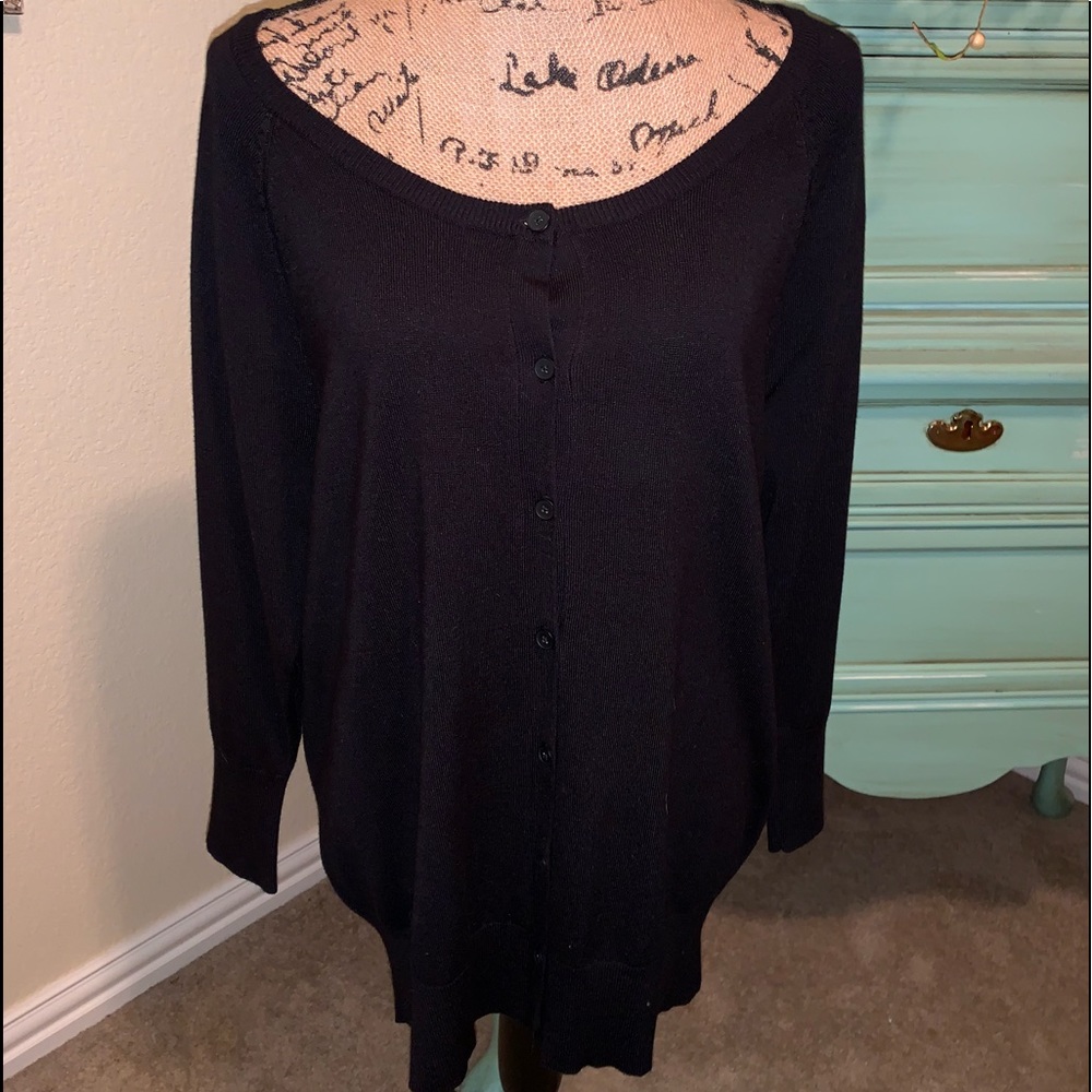 ⭐️Lane Bryant Scooped Neck Cardigan 14/16